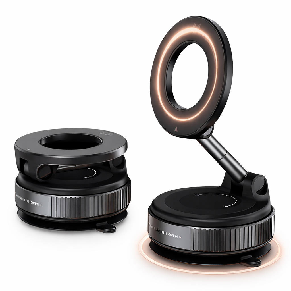 Universal Magnetic Phone Holder + FREE Desk Stand